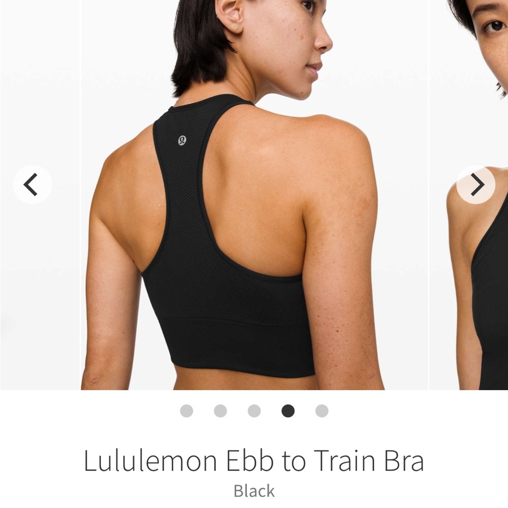 Lululemon Ebb To Train Bra